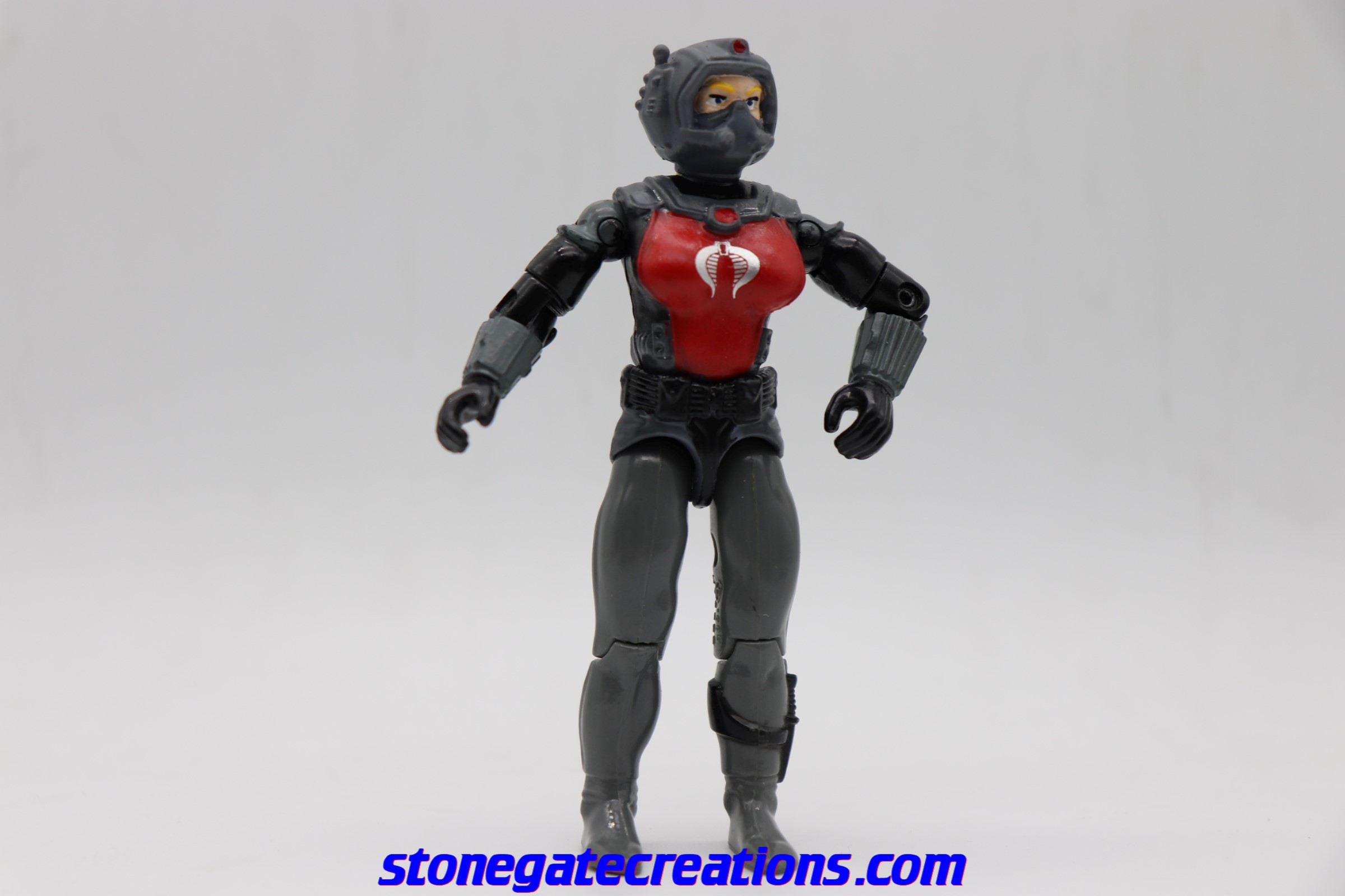 GI Joe Hasbro – Cobra Frogman – 1985 – Figurine Vintage
